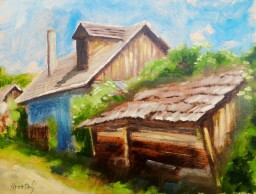 Vzpomínka na Pečenice 26x34